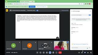 Introduction to Probability Theory and Statistics- Problem solving session, Week-9
