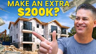 Contractors: How to make an extra $200k building 1 duplex