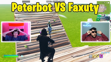 Peterbot VS Faxuty 1v1 Buildfights❗ #fortnite