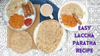 Easy Laccha Paratha Recipe ❤️ | Indian Cooking Recipes | Cook with Anisa | Recipes