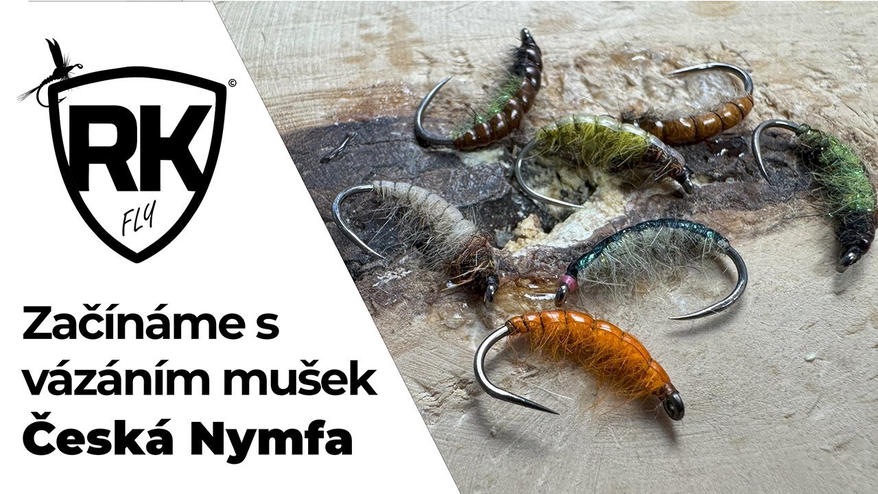 🦟 Začínáme s vázáním mušek  #6 🤩 Česká nymfa/ Blešivec/ Czech Nymph 😱
