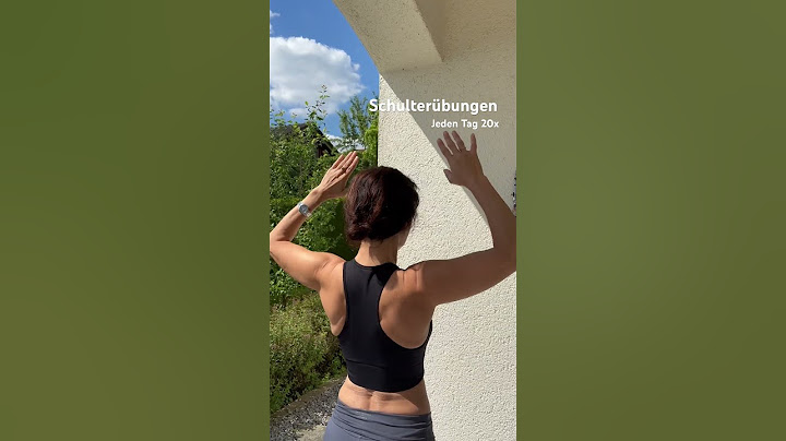 Schulter Nacken Übungen