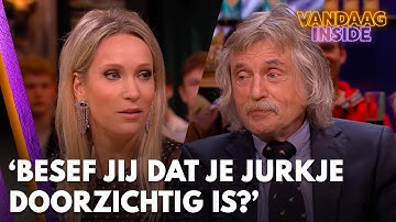 Johan afgeleid door jurkje van Hélène: 