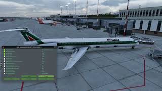 MD-82 Type Rating! (Tutorial) | Geneva - Lugano | Training Flight (Checklists)