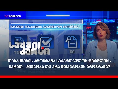 დასაქმების პროგრამა საქართველოს ფარგლებს გარეთ - მუშაობს თუ არა მთავრობის პროგრამა?