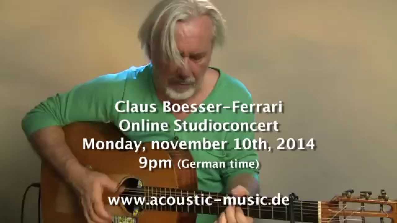 在 YouTube 上觀看「Online Concert with Claus Boesser-Ferrari」 在 YouTube 上觀看「Online Concert with Claus Boesser-Ferrari」