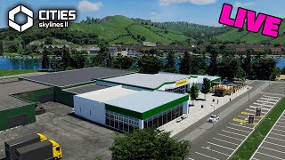 Detailing a Highway Rest Stop in Cities Skylines 2