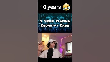 1 Minute vs 10 Years Playing Geometry Dash!