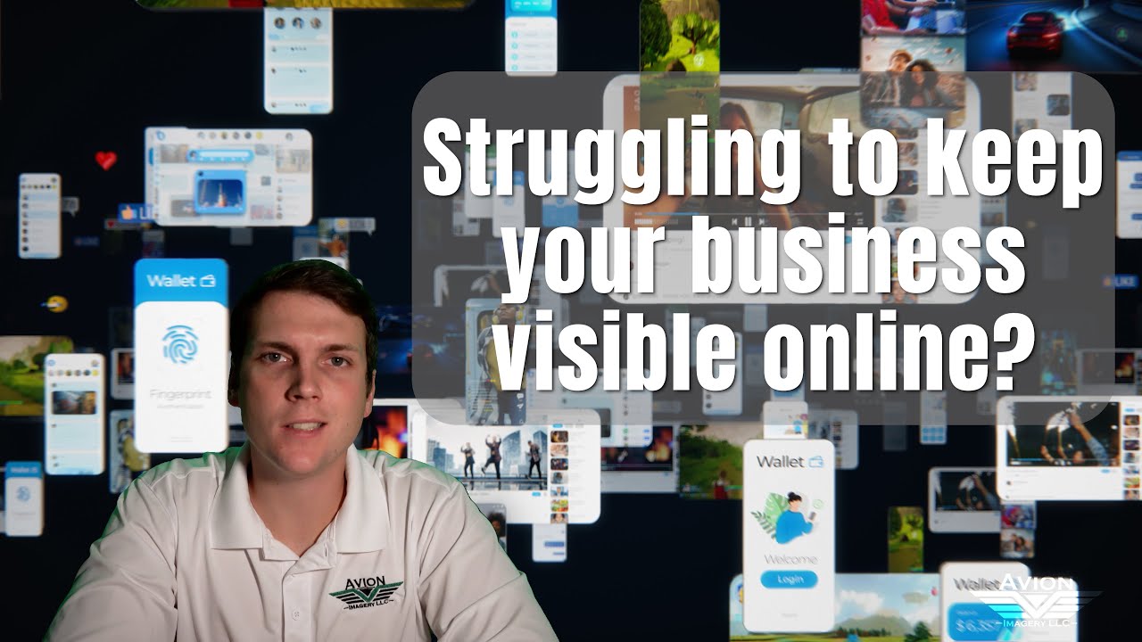 Struggling to Keep Your Business Visible Online? - YouTube
