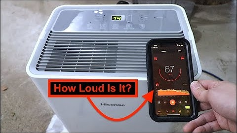 Hisense 50 pint dehumidifier Unboxing & Review | dh7021k1w