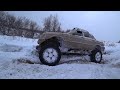 Зимний OffRoad, Волга на 39 тракторах, Nissan Patrol, Land Cruiser и Луаз