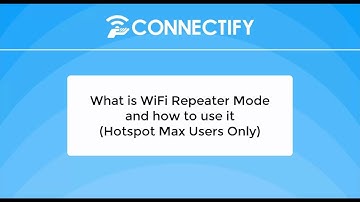 How to run Repeater Mode on Connectify Hotspot (Max Only)