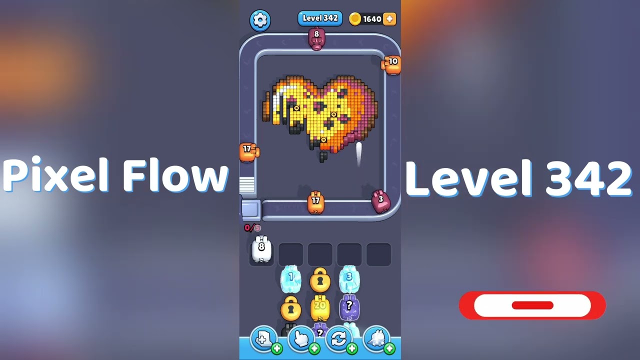 🎮 Pixel Flow Level 342 Walkthrough | Go Answer 🧩✨