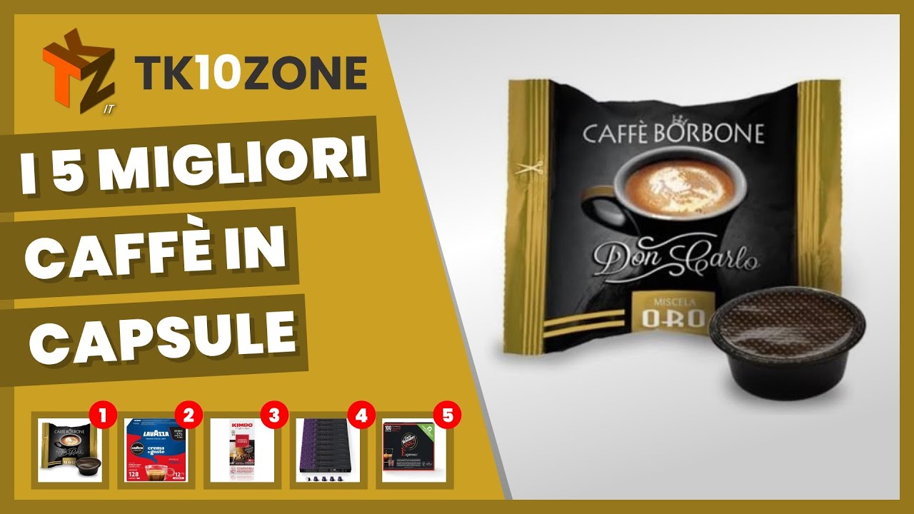 I 5 migliori caffè in capsule