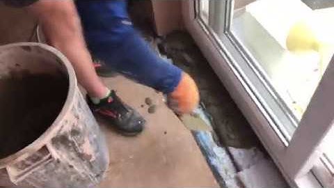 Floor screed repair - plastering guru