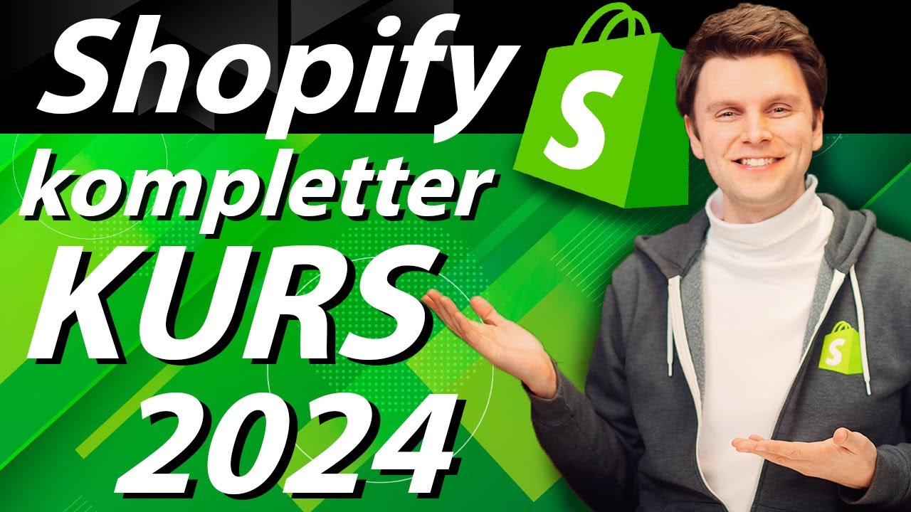 Shopify Shop erstellen 2024 Shopify Dropshipping & Print on Demand