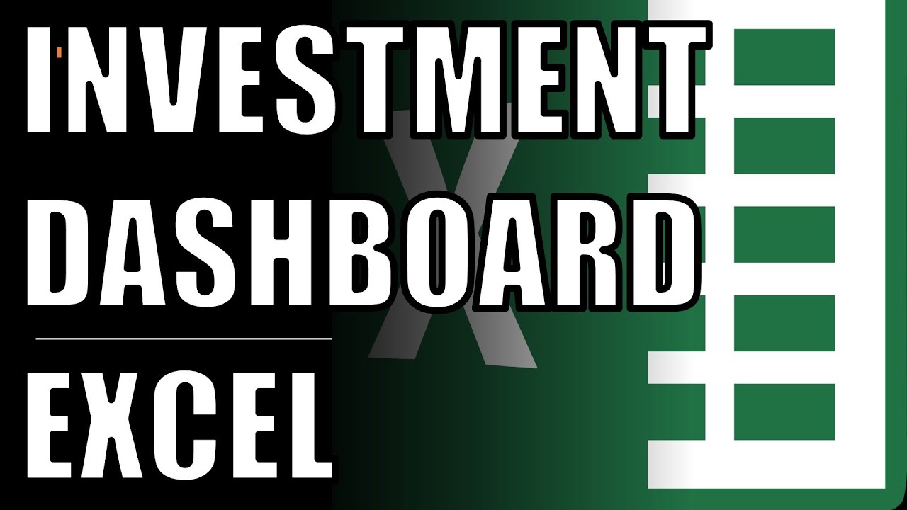 How To Make an Investment Tracker/Dashboard on Excel [EASY] - YouTube