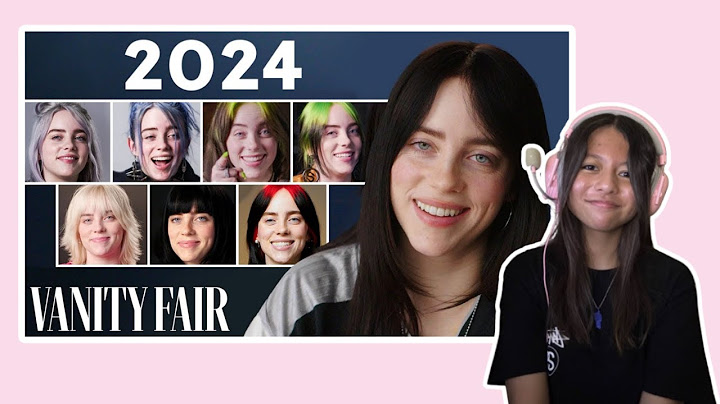 Billie Eilish: Same Interview, The Eighth Year | Vanity Fair REACTION
