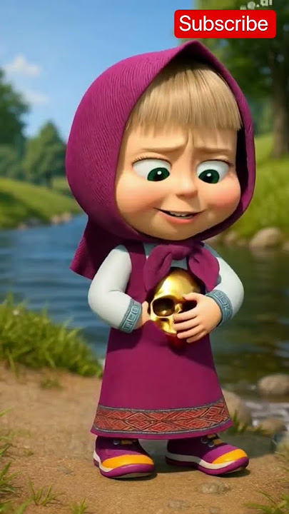 Download lagu Masha's took out a skull from inside her stomach💀#shorts #cartoon #masha