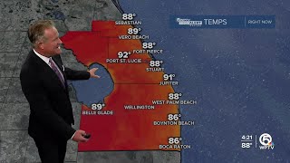 WPTV First Alert Weather Forecast for Evening of Thursday, May 15, 2025