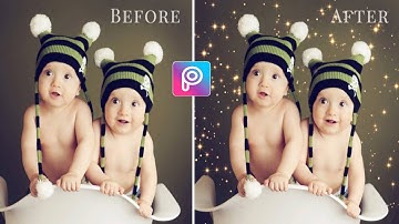 PicsArt tutorial || Bokeh effect || Bokeh Background || Bokeh photography