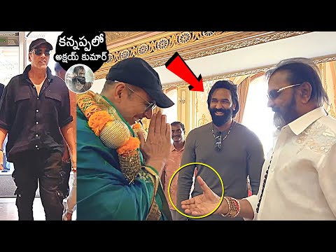 Akshay Kumar Joins Kannappa - YOUTUBE