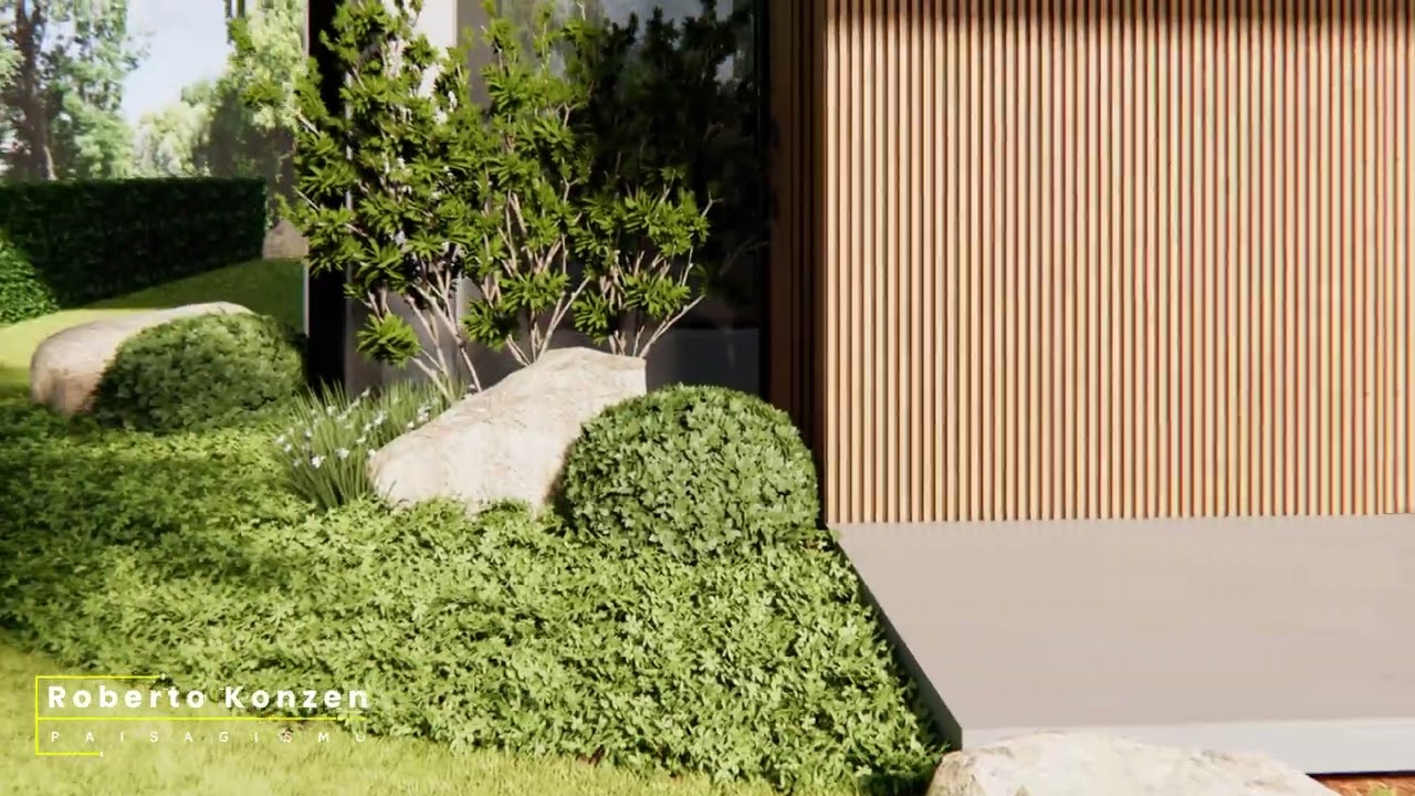 Projeto de Paisagismo Frente A1 | J_R | Mercadão de Flores | Roberto Konzen