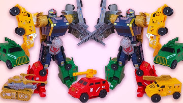 Satisfying Unboxing - Transforming Robot into Colorful Super Car | ASMR