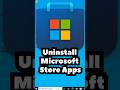 Delete / Uninstall Microsoft Store Apps in Windows 10