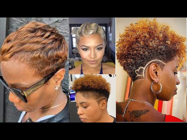 18 Face Slimming Short Hairstyles for Matured Black Women and Overweight  Women | Wendy Styles - YouTube