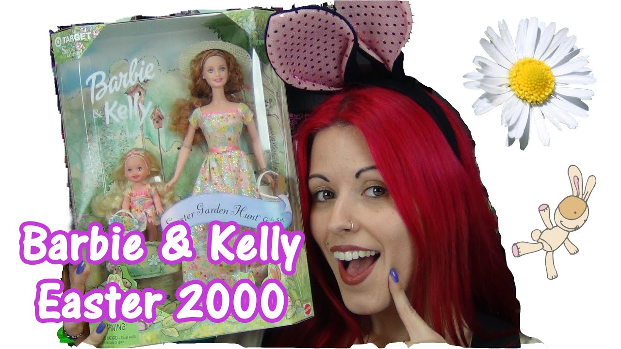 Vintage Barbie and Kelly 2000 Easter Garden Hunt Target Exclusive Doll  Review | Happy Easter!