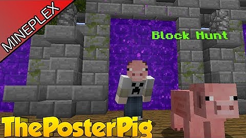 "WHAT EVEN" Mineplex Minigames: Block Hunt