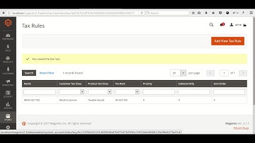 How to create custom tax rule in magento 2