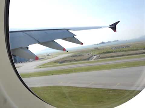 First Schedule A380 Of Singapore Airlines From HKG To SIN Take-off