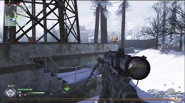 Sick MW2 Spawn Noscope!