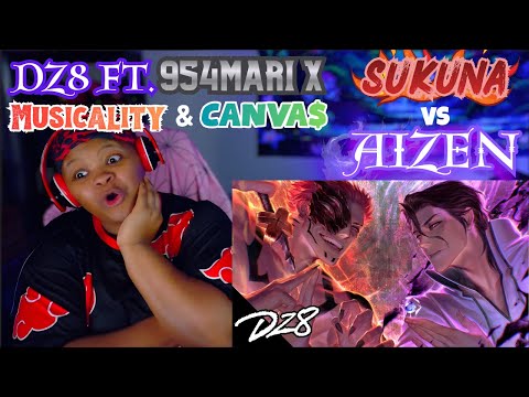 {DizzyEight x 954mari x Musicality x CANVA$} SUKUNA VS AIZEN RAP SONG | "Strongest III" | REACTION