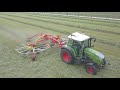 Hoeve de Heuvel harken Pottinger Top 842c Fendt 310 Vario Gunter Janssen