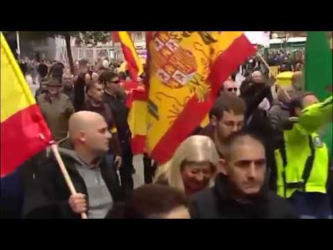 მადრიდში Femen-ის აქტივისტებმა დიქტატორ ფრანკოს მომხრეების აქციის ჩაშლა სცადეს