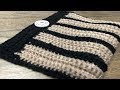 最初に少しお話☆うね編みのポーチ作ってみました☆ポーチ作り方☆How to make a pouch.