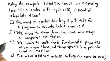Measuring Speed - Intro to Computer Science