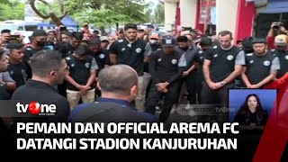 Pemain Serta Official Arema Datangi Stadion Kanjuruhan untuk Doa Bersama | Kabar Pagi tvOne
