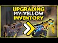 Upgrading my yellow inventory!