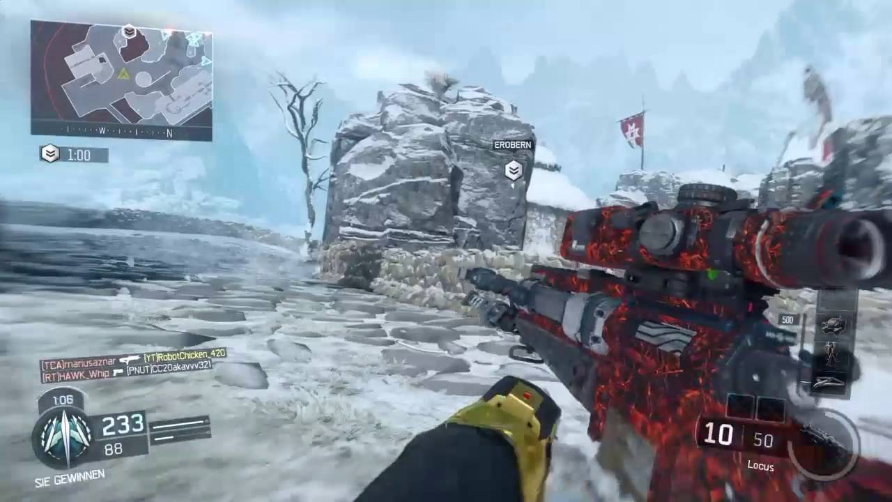 DESCENT DLC Black Ops III Sniper Gameplay