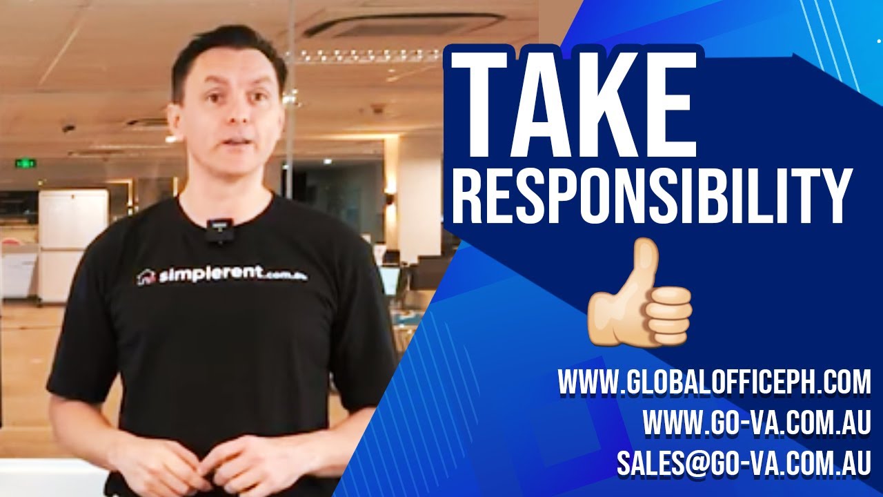 How To Take Responsibility By GoTeam Philippines Founder, Matt Kesby