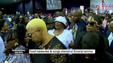 Emotional performance from Zahara at Robbie Malinga's funeral