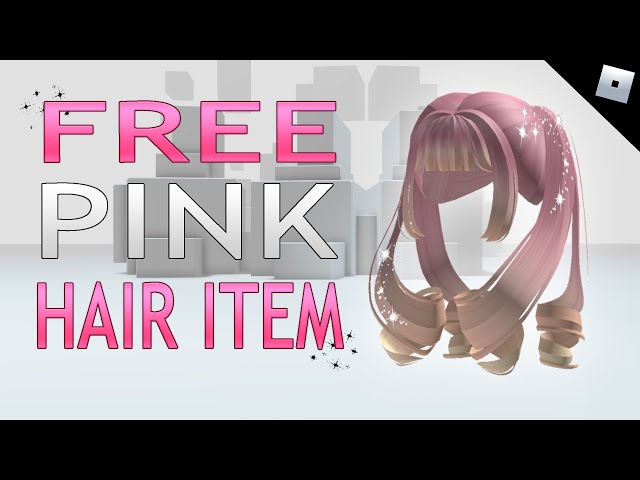 RBXNews on X: FREE UGC LIMITED: The Pink Messy Hair releases 4/14 @ 7 PM  EST in the Roblox Marketplace!  / X