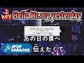[歌詞・音程バーカラオケ/練習用] Hundred Percent Free - Hello Mr.my yesterday(アニメ『名探偵コナン』ED) 【原曲キー(-2)】