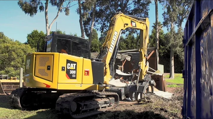 Why Mark Chose the Cat® 308 CR Next Generation Mini Excavator (Australia)