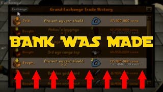 I Made Absolute Bank On ANCIENT WYVERN SHIELDS! | 1GP - ∞GP Flipping Episode #24