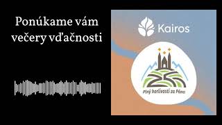 Ponúkame vám večery vďačnosti | KAIROS